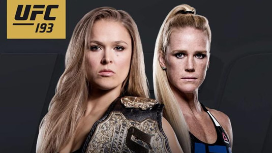 UFC 193 Rousey vs. Holm