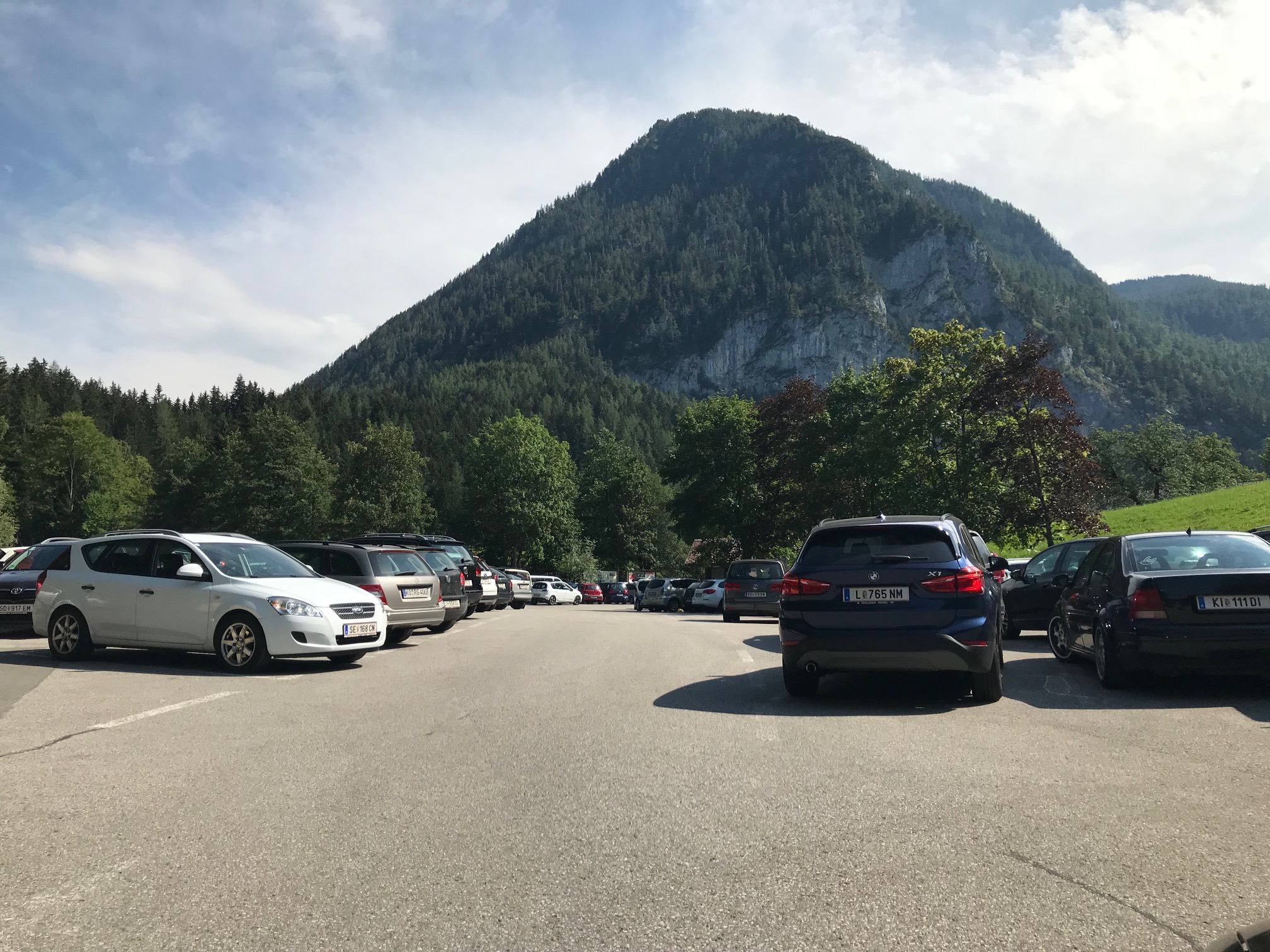 Parkplatz Aufstieg Dümlerhütte