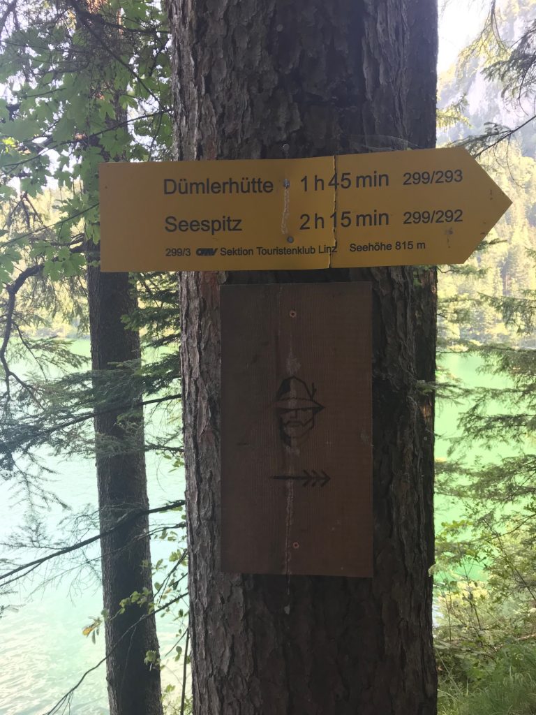 Wanderweg Dümlerhütte